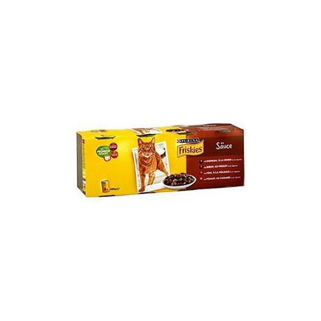 Pack 4X1/2 Assortis Vitality Sauce Friskies