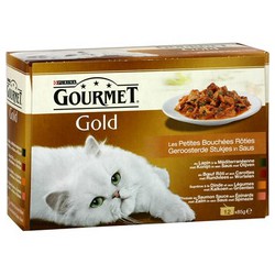 Gourmet Bouchees Gold Roties 12X85G