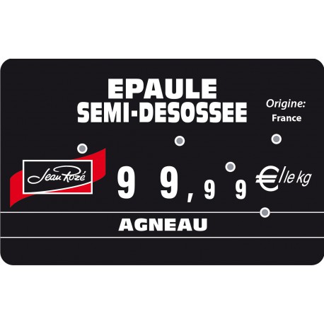 Kit 29 Etiq Agneau Txt+Jroze