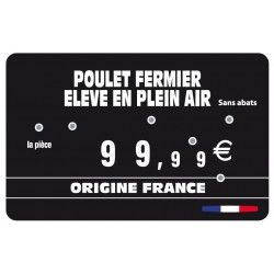 Kit 60 Etiq Volaille Txt Bch