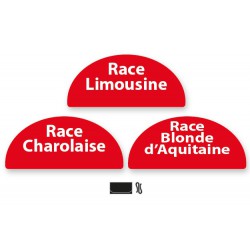 Kit 60 1/2 Lune+Clip Bch Race