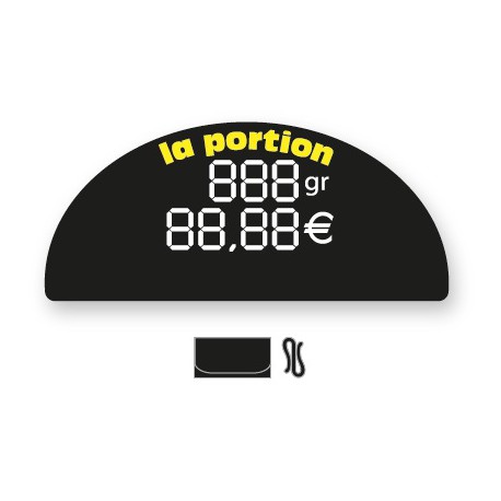 Kit 50 1/2 Lune Prix Portion
