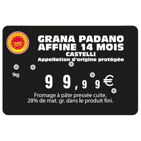 Kit 148 Etiq. Texte Fromage