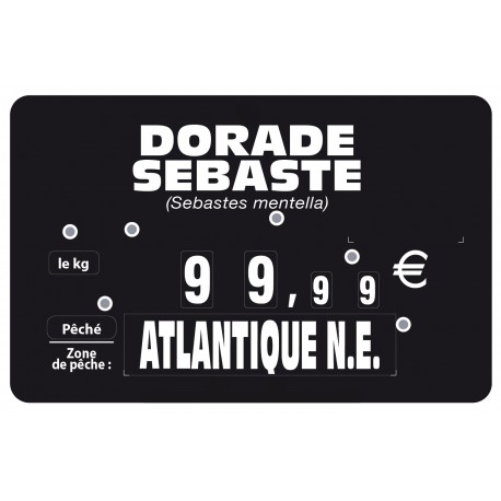 50Etiq. Vrg Maree/Bac Refri Nm