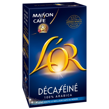 L`Or Cafe Moulu Decafeine 250G