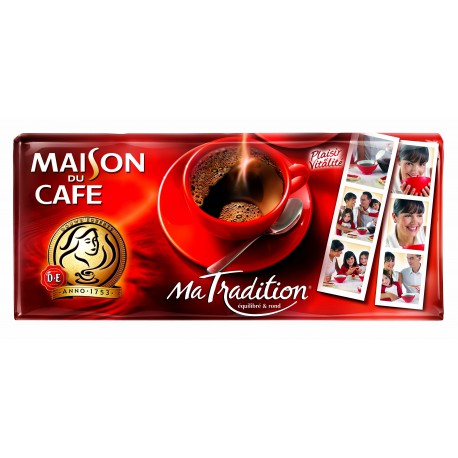 Maison Du Cafe Café Tradition Moulu Maison Du Café Pq 4X250G