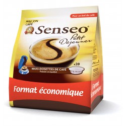 Maison Du Cafe Senseo Cafe Petit Dejeuner, 20P, 250G