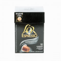 Maison Du Cafe Café L Or Espresso Suprémo Maison Du Café 10 Capsules 52G