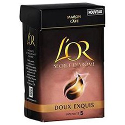 250G Cafe Moulu L Or Doux Exquis Maison Du Cafe