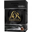 10 Capsules Cafe Moulu L Or Esp Onyx Noir Maison Du Cafe