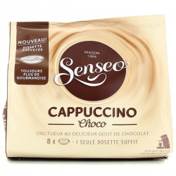 8 Doses Cafe Moulu Senseo Cappucino Chocolat Maison Du Cafe