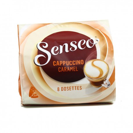 92G X8 Doses Senseo Cappuccino Caramel Maison Du Cafe