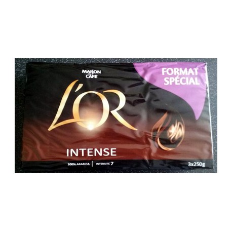 3X250G Cafe Moulu Intense Mdc