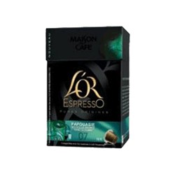 10 Capsules Cafe L Or Espresso Papouasie Maison Du Cafe