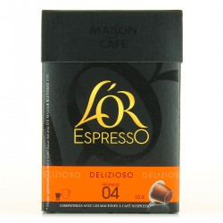 Maison Du Cafe L Or Espresso Délizioso 10 Capsules