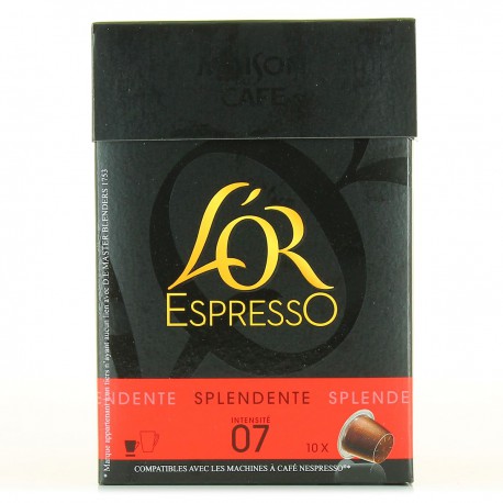 Maison Du Cafe L Or Expresso Splendente 10 Capsules