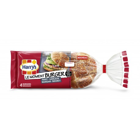 Harrys Burger Pavot Sarra.340G