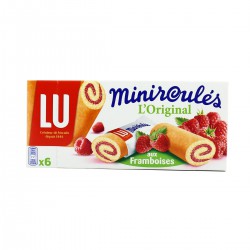 Lu Miniroules Framboise 150G