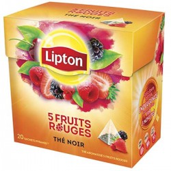 Lipton Thé 5 Fruits Rouges Lipton X20 Sachets
