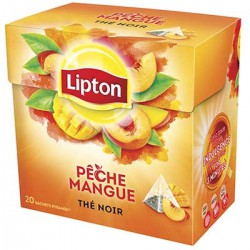 Lipton Thé Pêche Mangue Lipton X20 Sachets