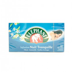 Elephantinfusion Nuit Tranquil Boite 25 Sachets