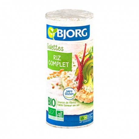Bjorg Galette Riz Complet 130G