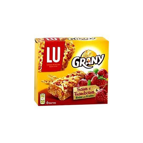 Lu Grany Fraise Framboise 108G