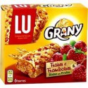 Lu Grany Barres Céréales Fraises/Framboises La Boite De 6 - 108 G