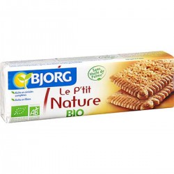Bjorg Biscuit P`Tit Nature 200G