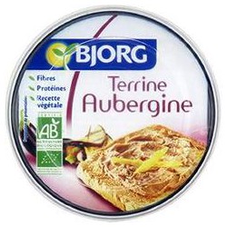 Bjorg Terrine Vegetale Aubergine 125G