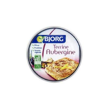 Bjorg Terrine Vegetale Aubergine 125G