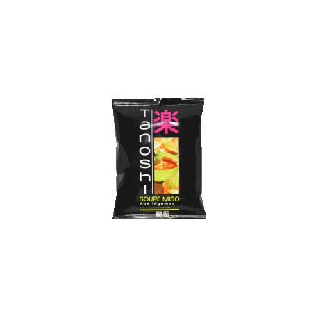 Tanoshi Soupe Miso Legumes 65G