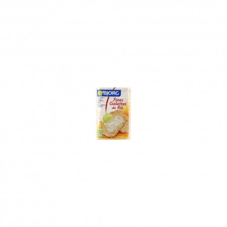 130G Fines Galettes Riz Bio Bjorg