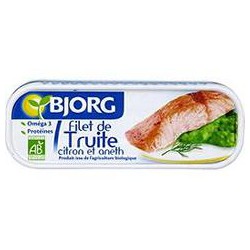 Bjorg Filet De Truite Citron Aneth, 125G