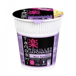 Tanoshi Nouilles Cup Porc Tonkotsu,65G