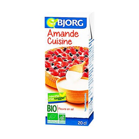 200Ml Amande Cuisine Bjorg