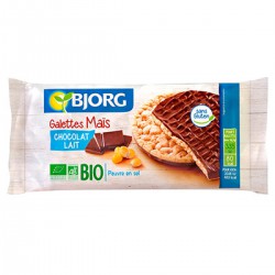 100G Galette De Mais Chocolat Lait Bjorg