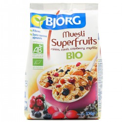 375G Muesli Superfruits Bjorg