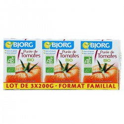 3X200G Coulis Tomate Bjorg