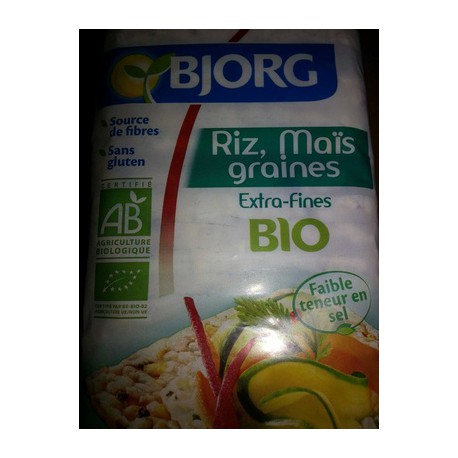 Bjorg Galette Graines 130G