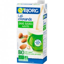 1L Lait Amande Sans Sucre Bjorg