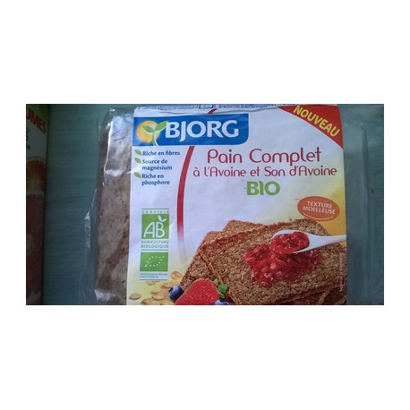 Bjorg Pain Complet Avoine 500G