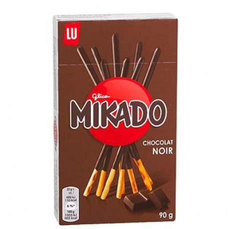 Mikado Biscuits Chocolat Noir Mikado Paquet 90G