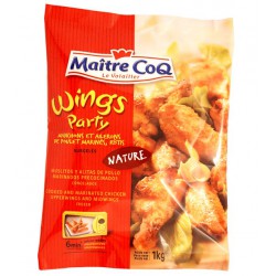 1Kg Wings Party Nature Maitre Coq