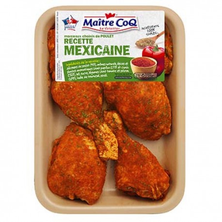 800G Bq Decoupe De Poulet Paprika Maitre Coq