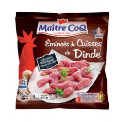 Mcoq Emince Dinde Sach 450G