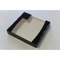 50Boite Tart Fond Noir 25X25X5