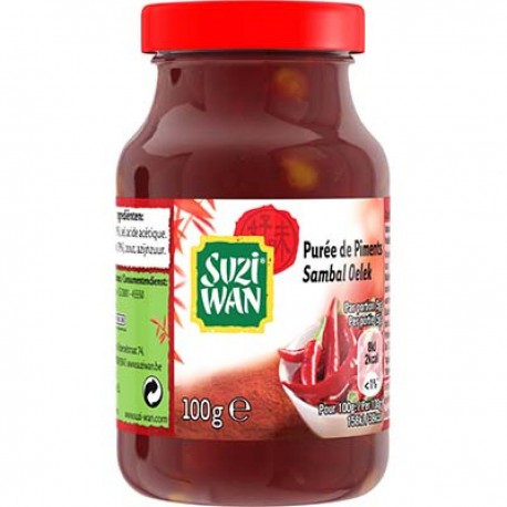 Suzi Wan Purée De Piment Suzi Wan Bocal 100G
