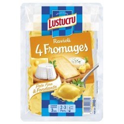 Lustucru Raviolis Aux 4 Fromages Lustucru 300G
