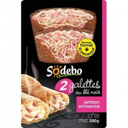 Galette Jambon Emm.2X150G